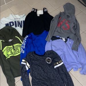 Worn/thrifted PINK items